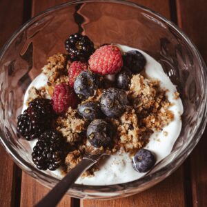 BOL DE YOGUR VEGETAL CON FRUTA VARIADA
