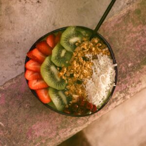 Bol de fruta de temporada
