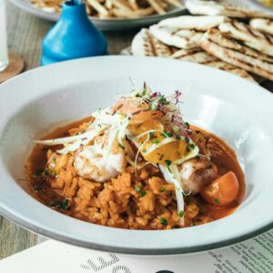 ARROZ DE RAPE Y LANGOSTINOS (2 PERSONAS)